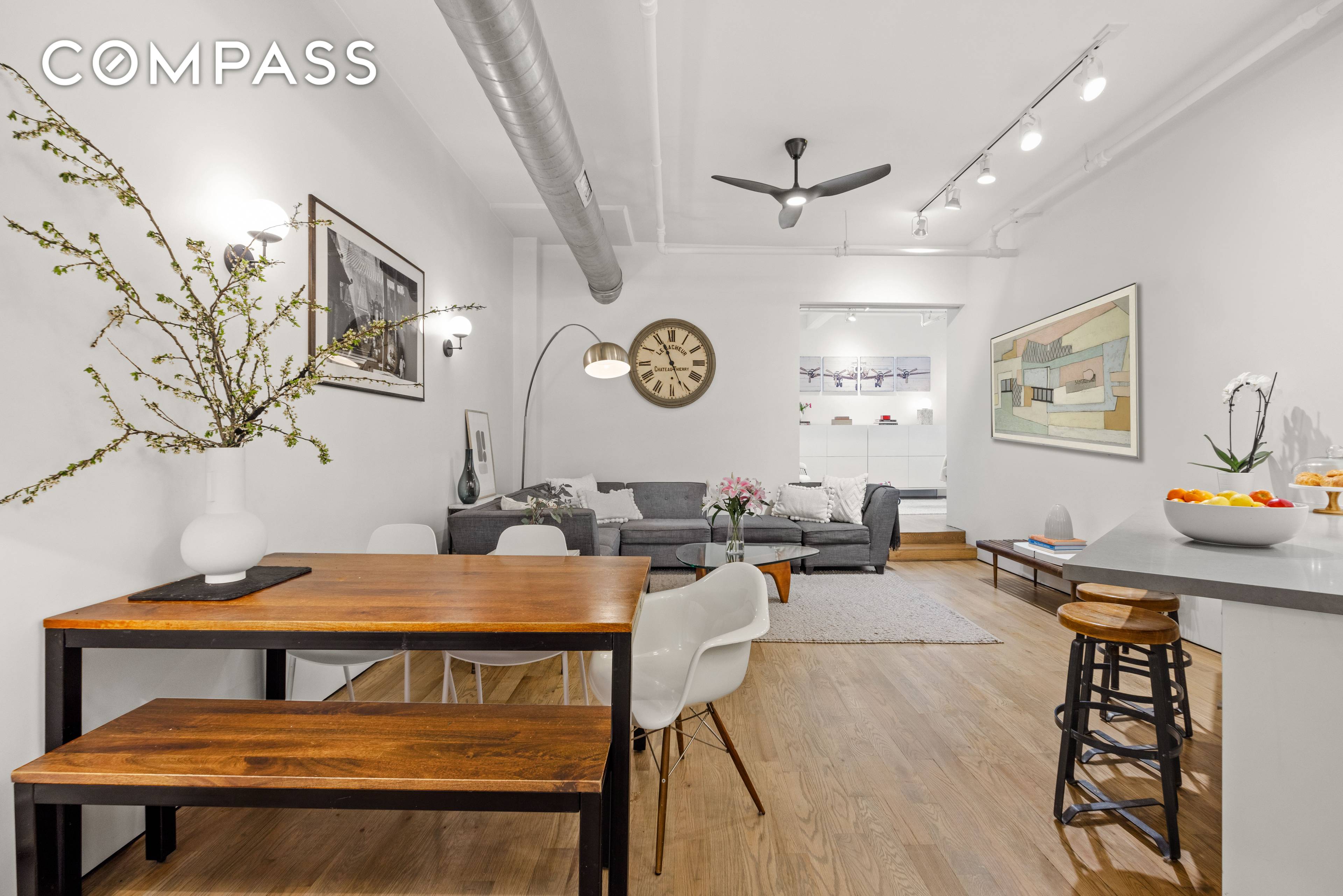 Welcome home to this exquisite designer loft condominium.