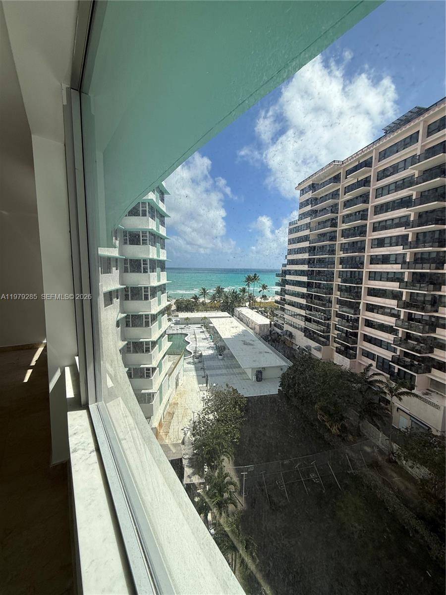 Beautiful 1 bedroom den 2 bathroom residence located on the 7th floor with partial ocean views and private beach access.