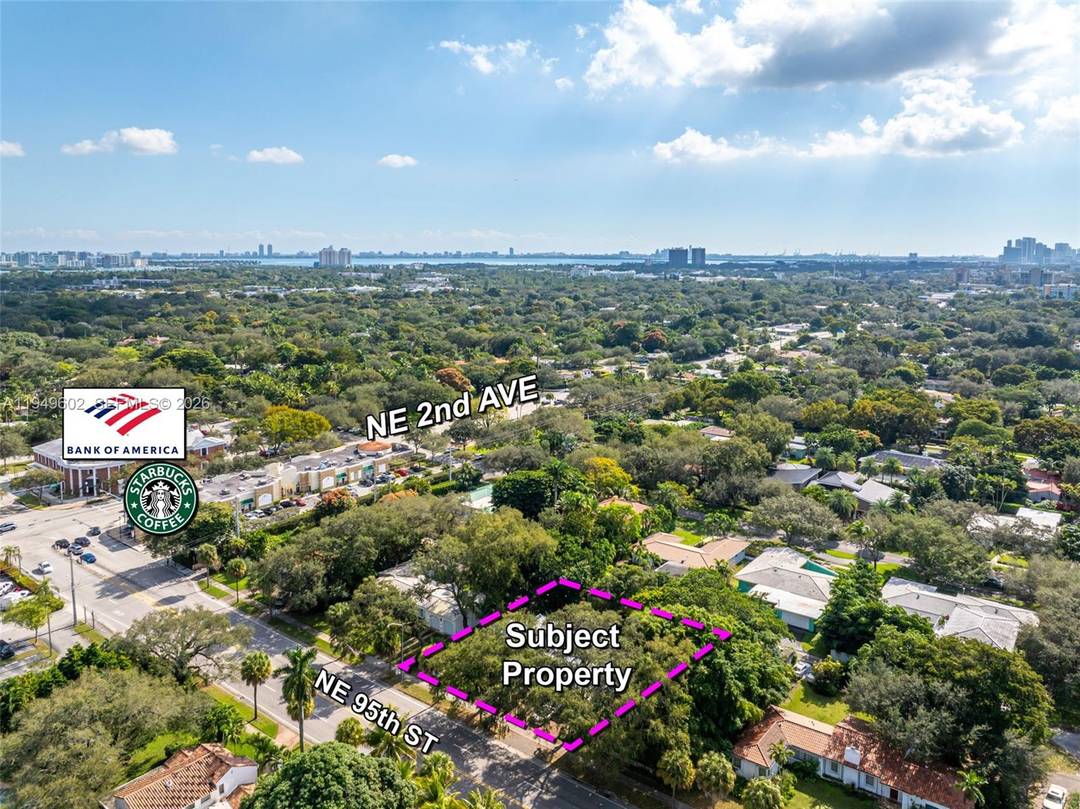 Oversized 0. 44 acre R 20 lot in Miami Shores offered for land value.
