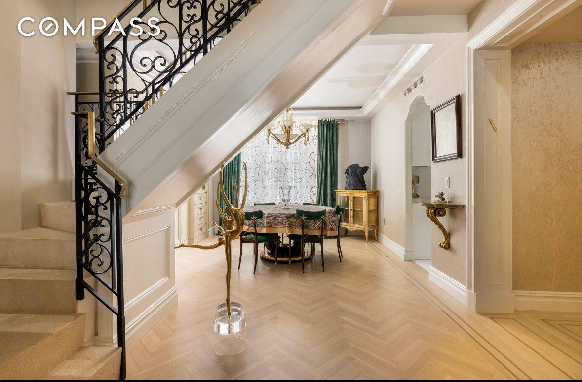 Welcome to Residence GA at 500 West End Avenue a rare and sophisticated four bedroom duplex in one of the Upper West Side s most distinguished prewar condominiums.