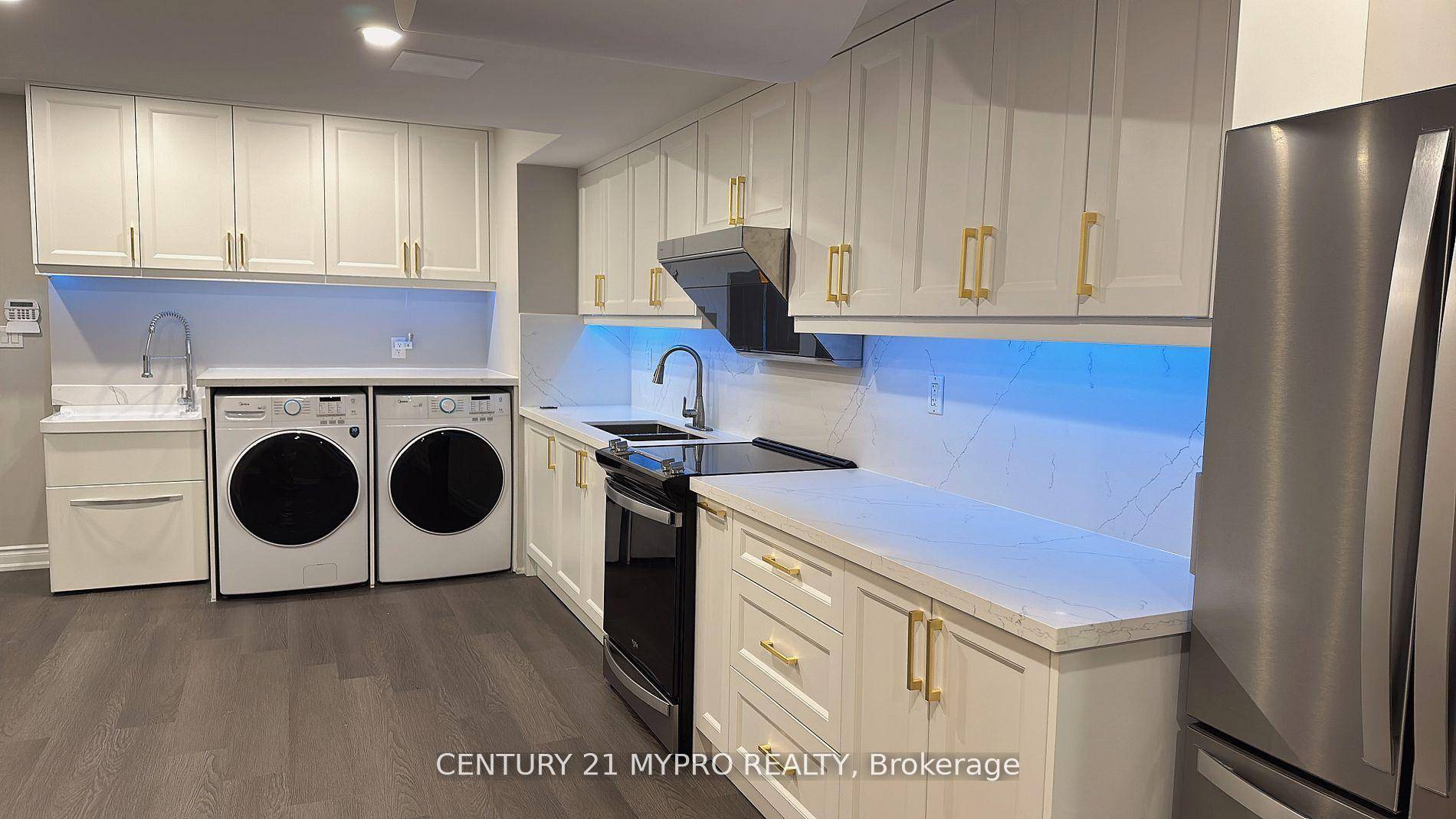 Newly Renovated Spacious 2 Bedrooms With 2 Full Bathrooms Basement Apt Available Immediately In The Highly Sought After Wismer Community Of Markham.