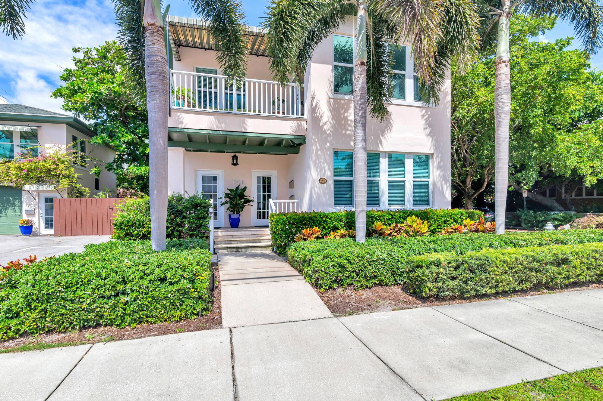 Perfect light filled home guest house apartment with a two car garage.