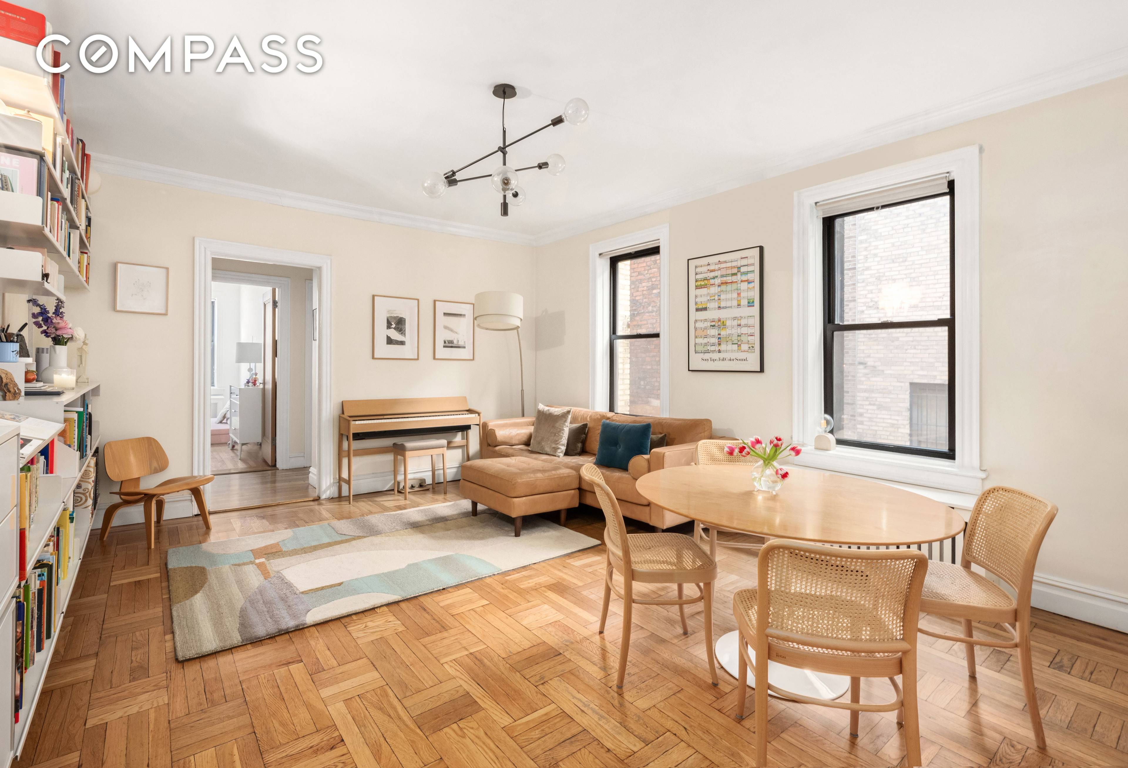 Centrally located on beautiful East 10th Street just east of Second Avenue, residence 3A is a lovely two bedroom, one bathroom home at 205 East 10th Street, an historic 1928 ...