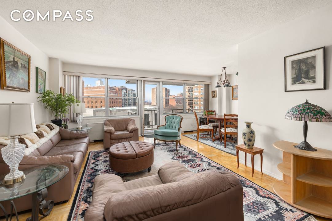 Unit 6E at the Forest Hills is now on the market !