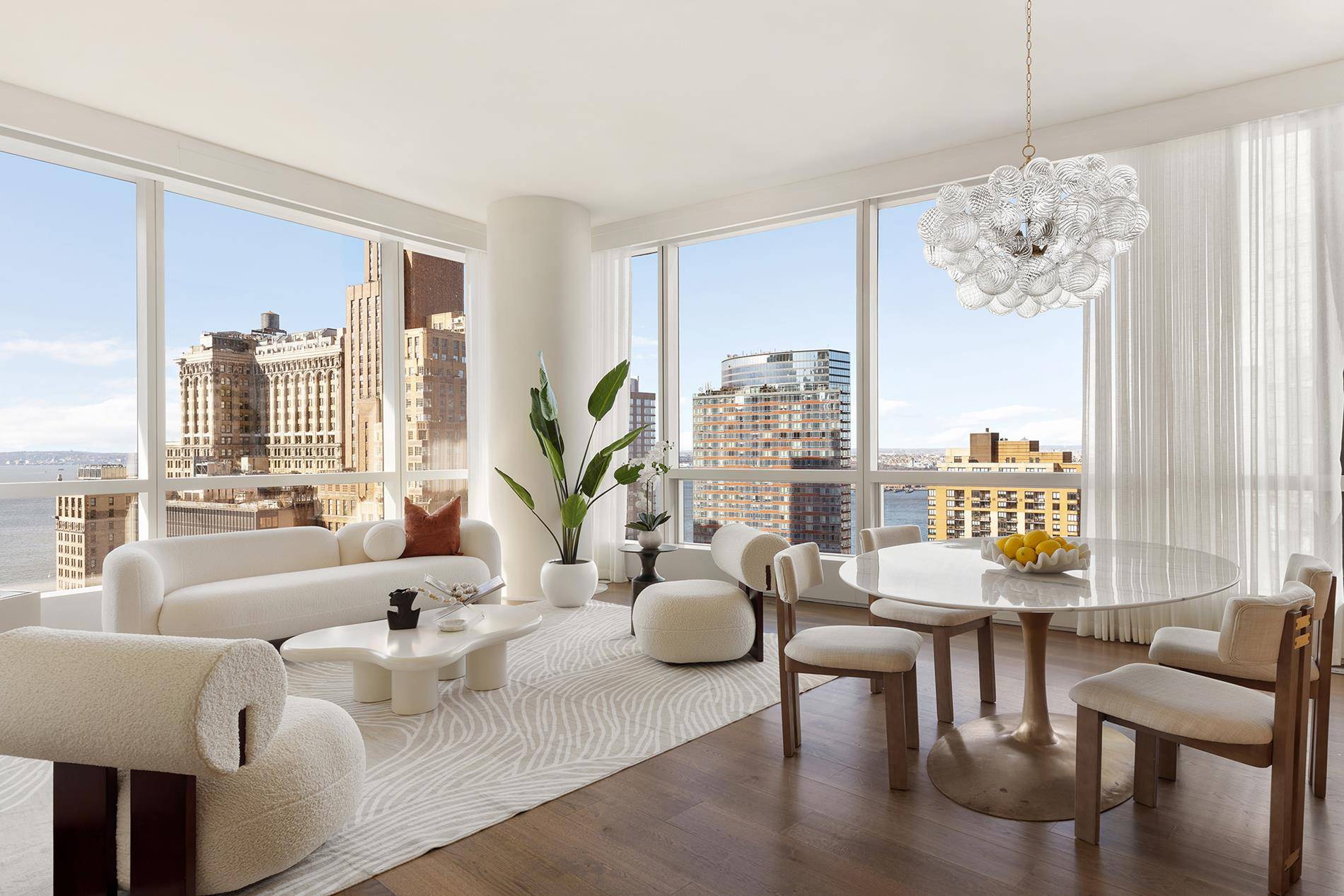 Immediate Occupancy Model Residences Open by AppointmentIntroducing 77 Greenwich StreetDowntown s preeminent new condominium with interiors by celebrated designer Deborah Berke of TenBerke and statement architecture by FXCollaborative.