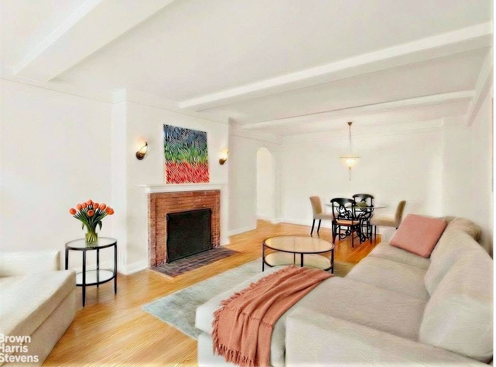 NEW TO THE MARKET A SPACIOUS, WELL PRICED PRE WAR ONE BEDROOM RESIDENCE A charming pre war one bedroom apartment in the renowned Eastgate complex, designed by Emery Roth.