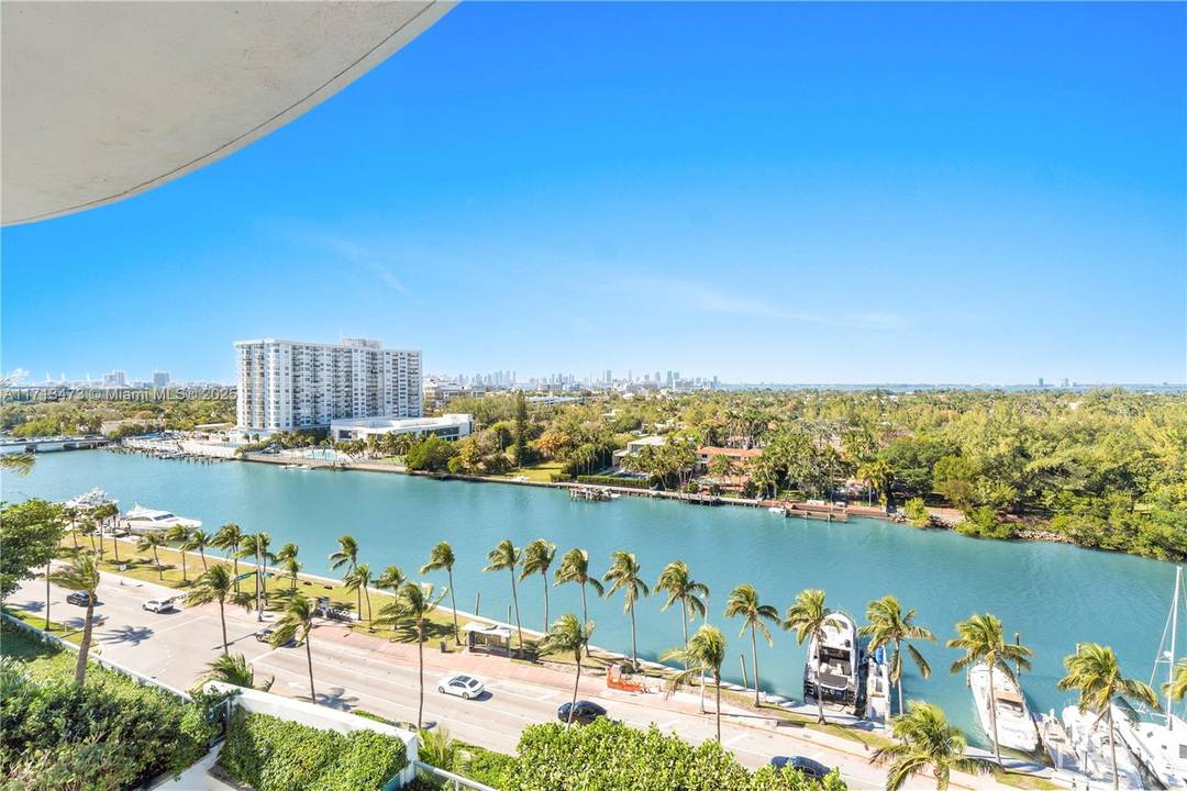Relish breathtaking ocean and city views from this corner 2BD 3BA on the 10th floor at Fontainebleau II.
