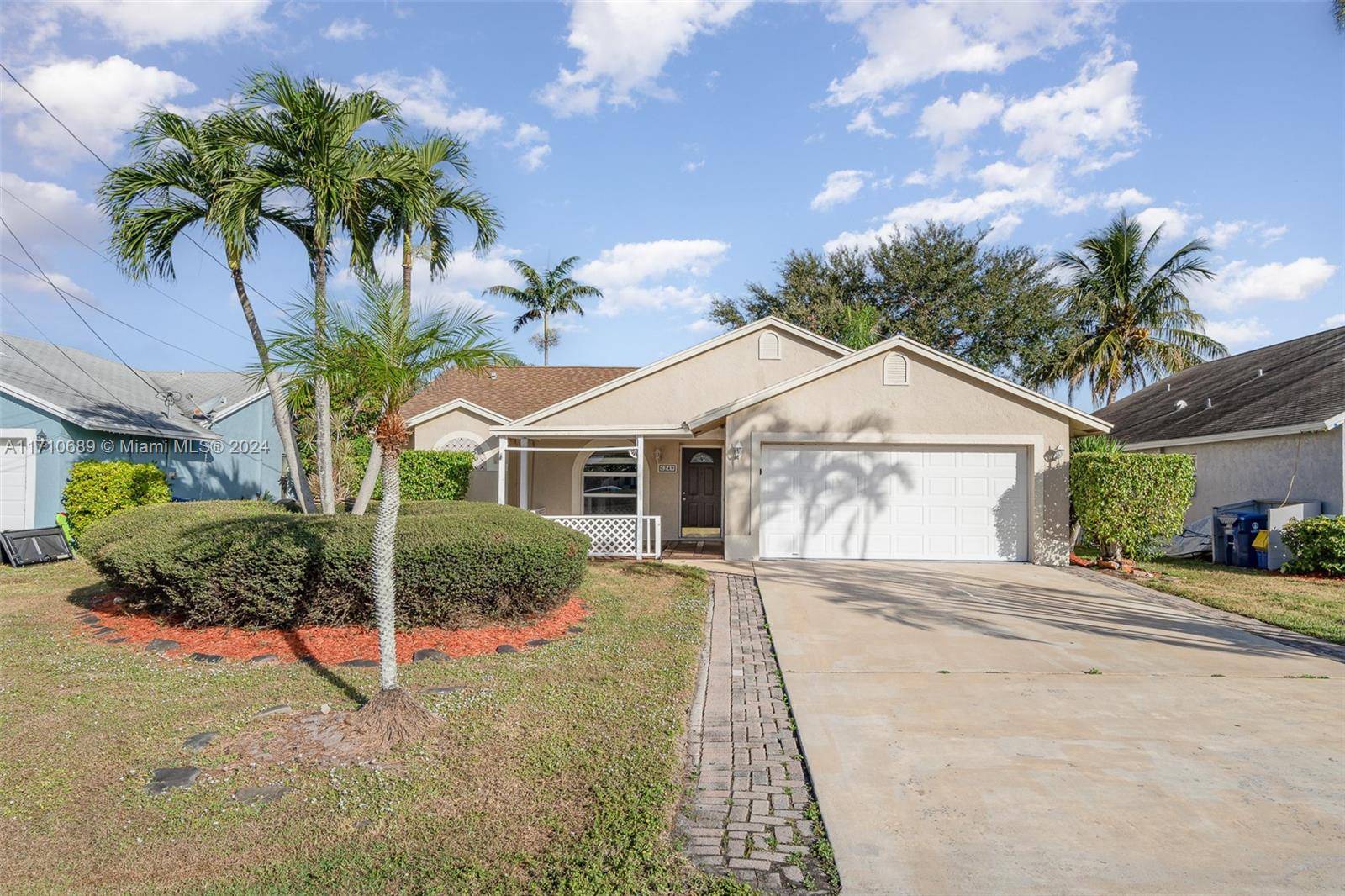 Charming one story three bedroom, two bath home with a fantastic open layout.