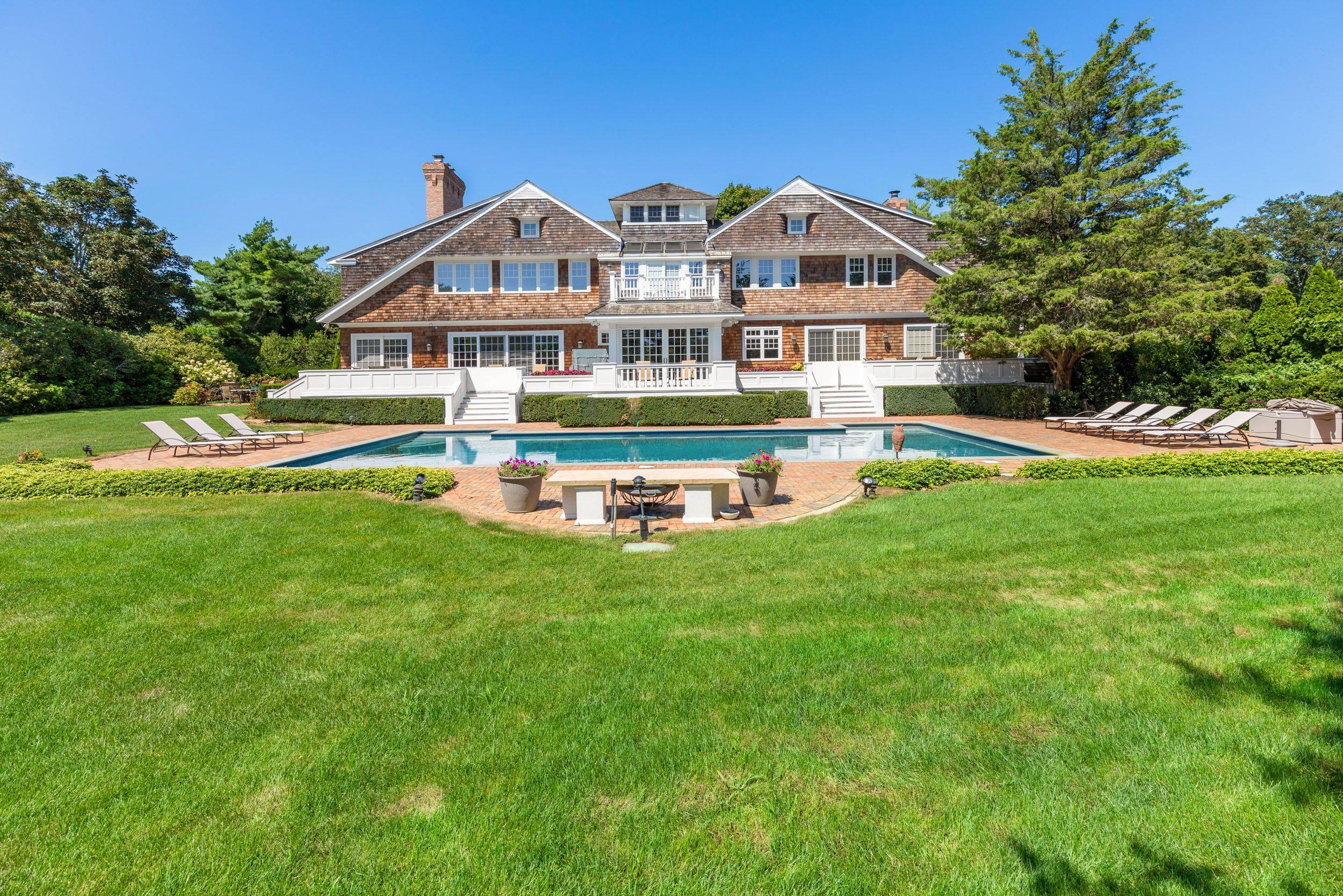 Water Mill South With 5 Beds ,8 Baths, Pool and Mecox Bay Access