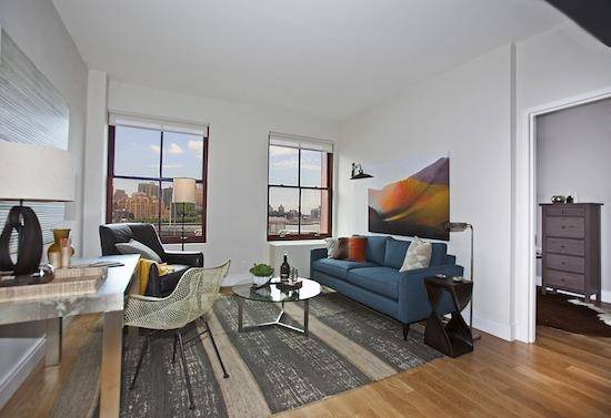 BRIGHT east facing 1 bedroom at one of the most sought after, boutique, 24hr doorman buildings in the Seaport !