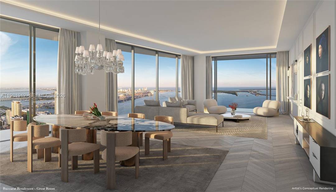 Experience the pinnacle of sophistication at Baccarat Residences Miami.