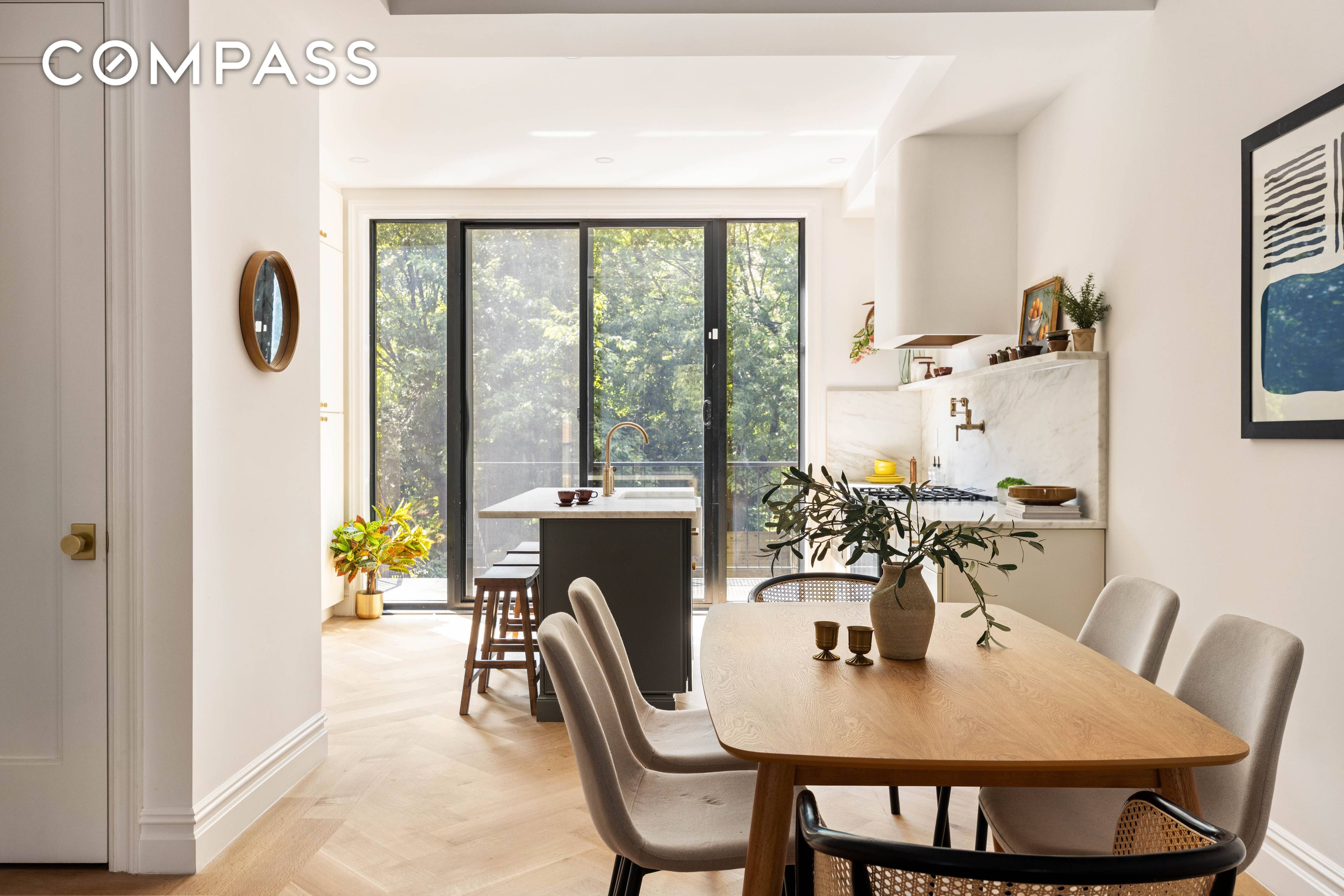 Welcome to 174 Hall Street, a two family Clinton Hill townhouse built in 1901 that seamlessly balances historic charm with modern versatility.