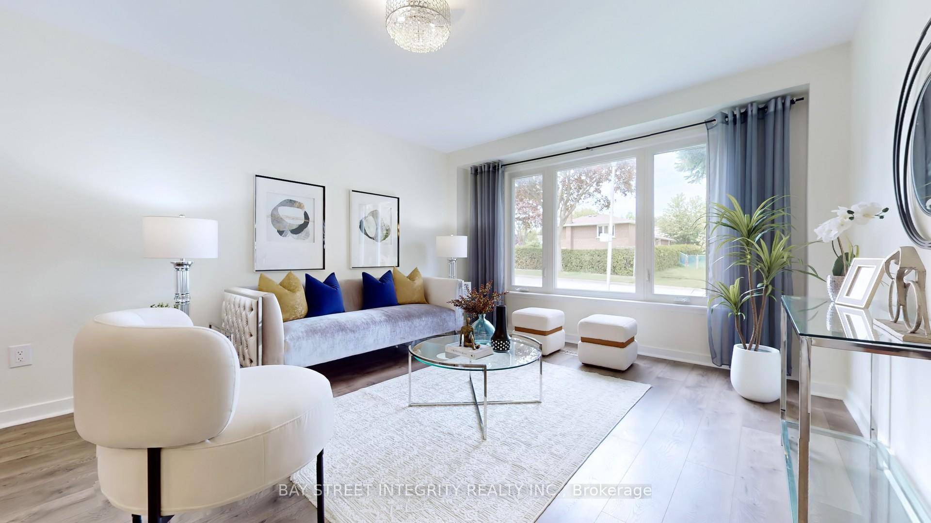 Spent Bottom Up Brand New Renovation, Meticulously Designed, sun filled 4 1 bedroom 2 Kitchen detached home on a premium 50 lot in the sought after Tam O'Shanter community !