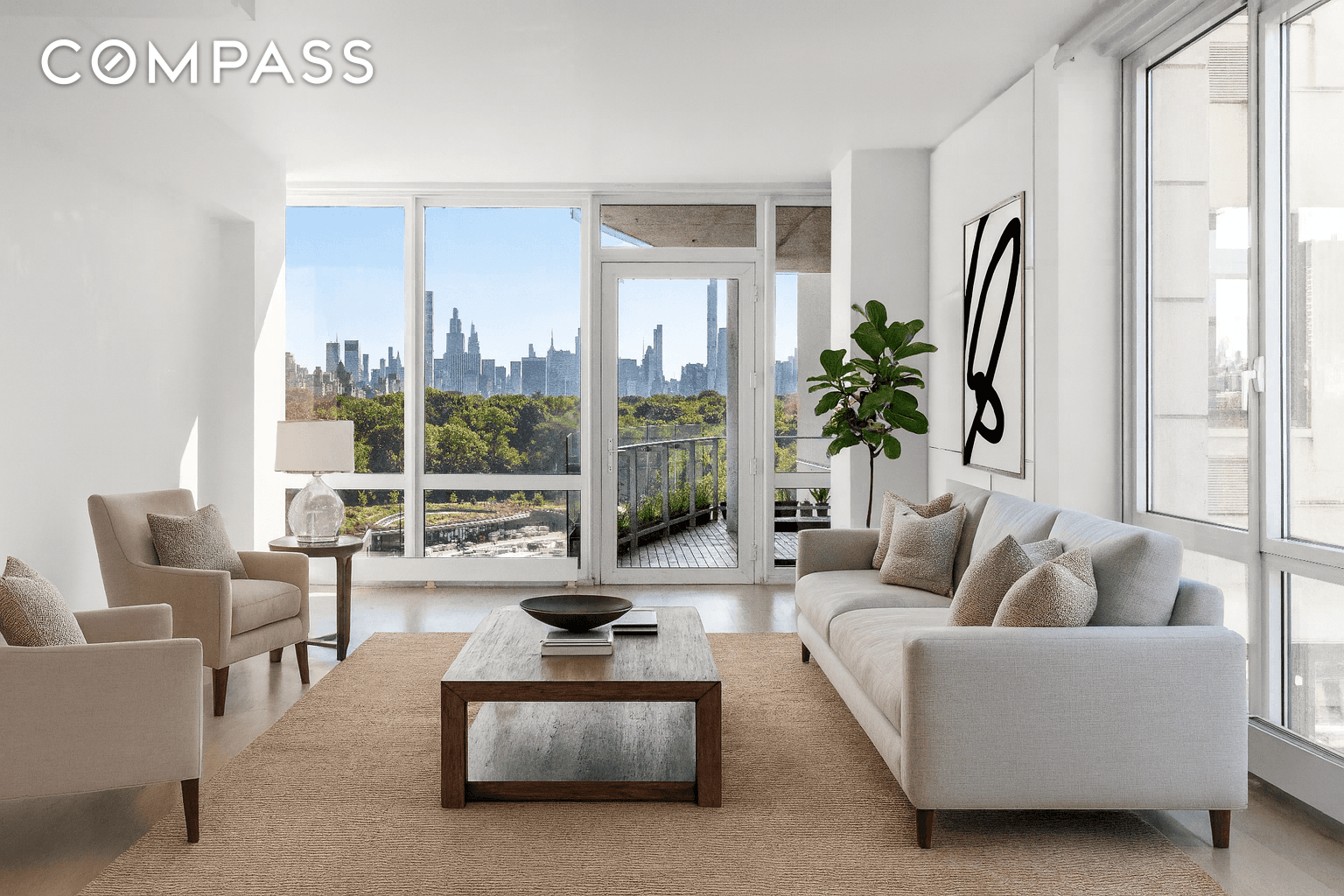 Residence 10B at 111 Central Park North offers nearly 2, 000 square feet of thoughtfully designed living space with three bedrooms, three bathrooms, and sweeping, unobstructed views over Central Park.