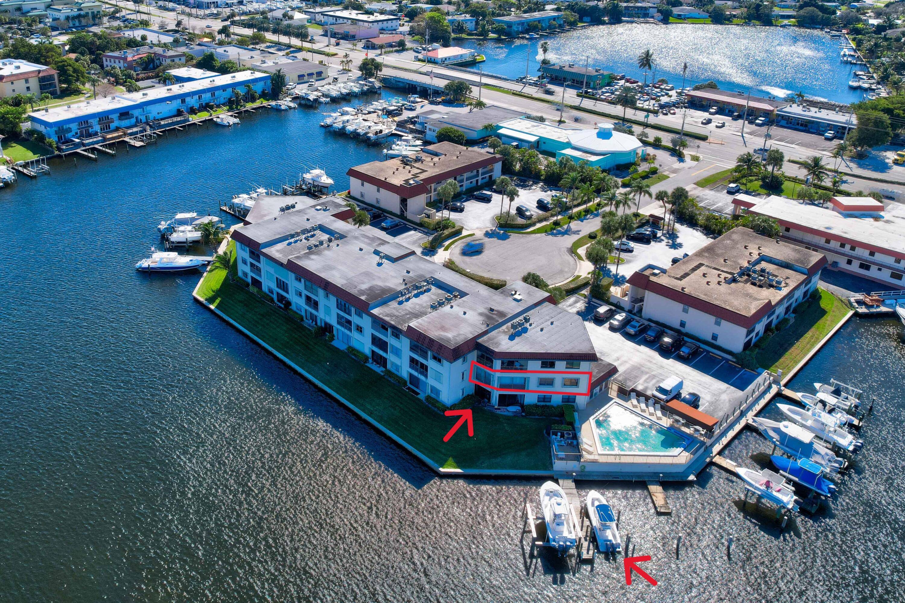 AMAZING WATER VIEWS ! ! NPB WATERFRONT CONDO WITH 40' BOAT SLIP !