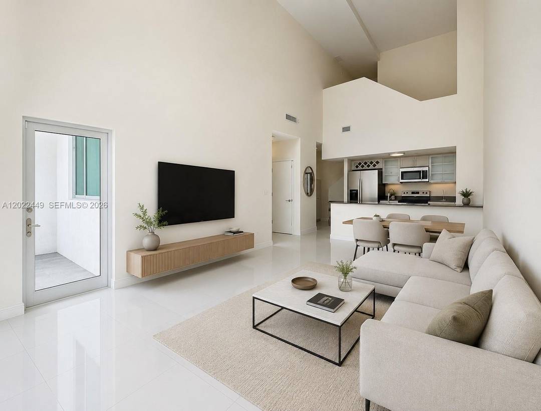 Rare 2 story townhouse offering 1, 699 sq ft of flexible living space in a prime Miami River location.