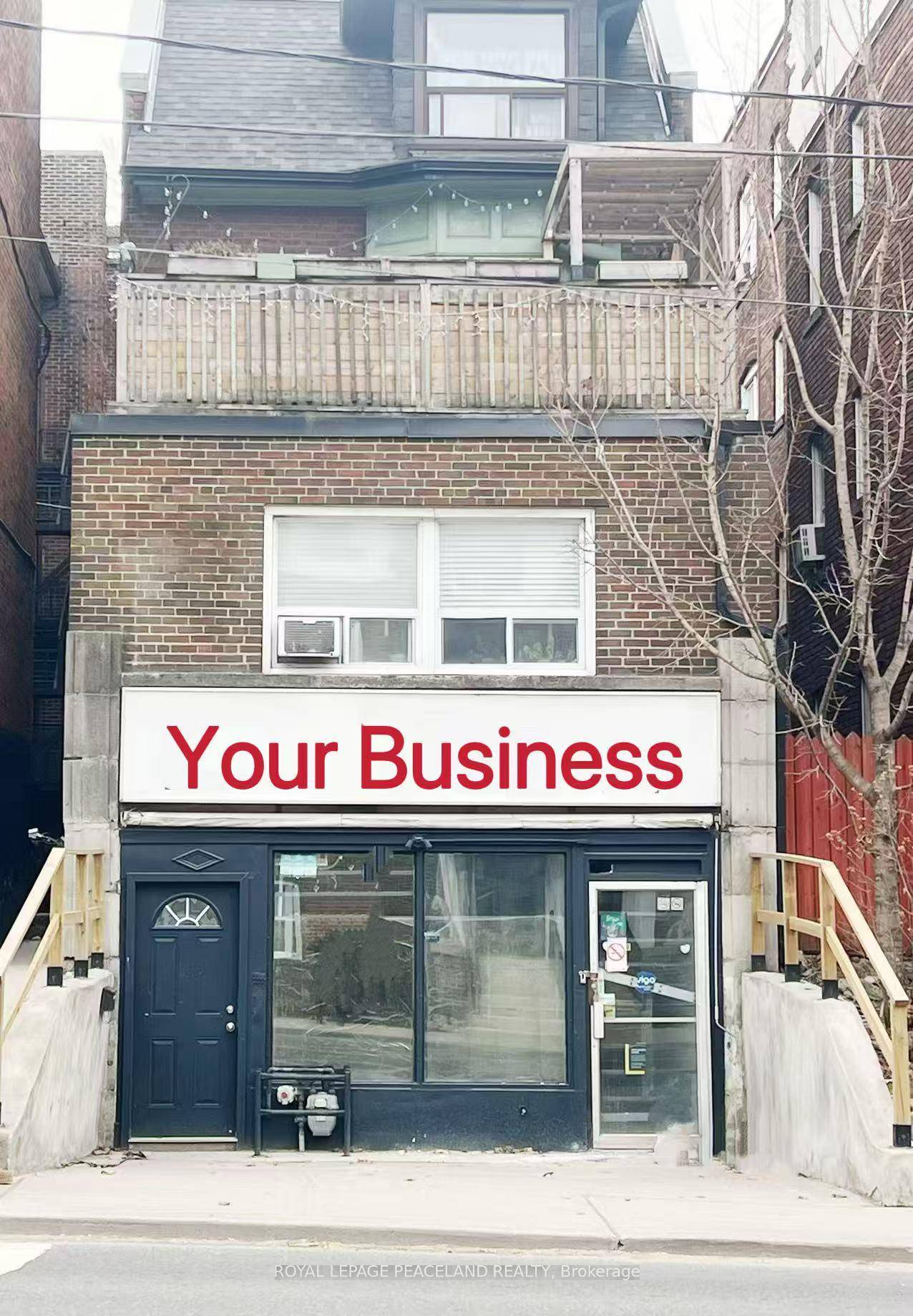 Opportunity to lease a bright and spacious 1, 167 sq ft main floor commercial unit in a highly visible and sought after location along Bathurst Street.