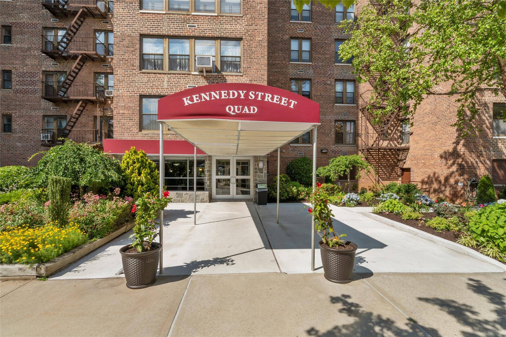 Welcome to this meticulously maintained large 3 bedroom, 2 full bath corner unit.