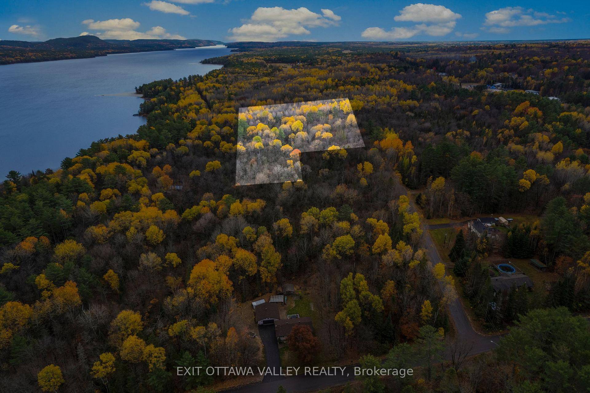 Treed building lots on quiet Moores Road minutes to Deep River and Hwy 17 with additional access to select parcels via Moose Avenue and Red Deer Trail.