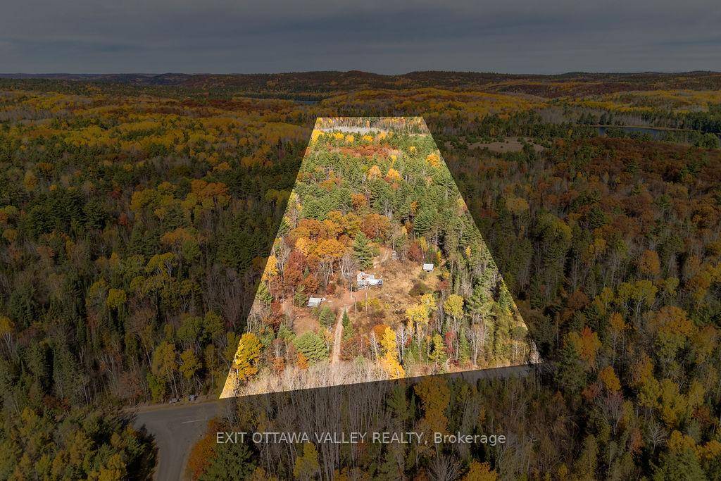 48 private acres of mixed forest just off Tramore Rd, minutes to the beautiful Bonnechere River with Round Lake and Golden Lake nearby.