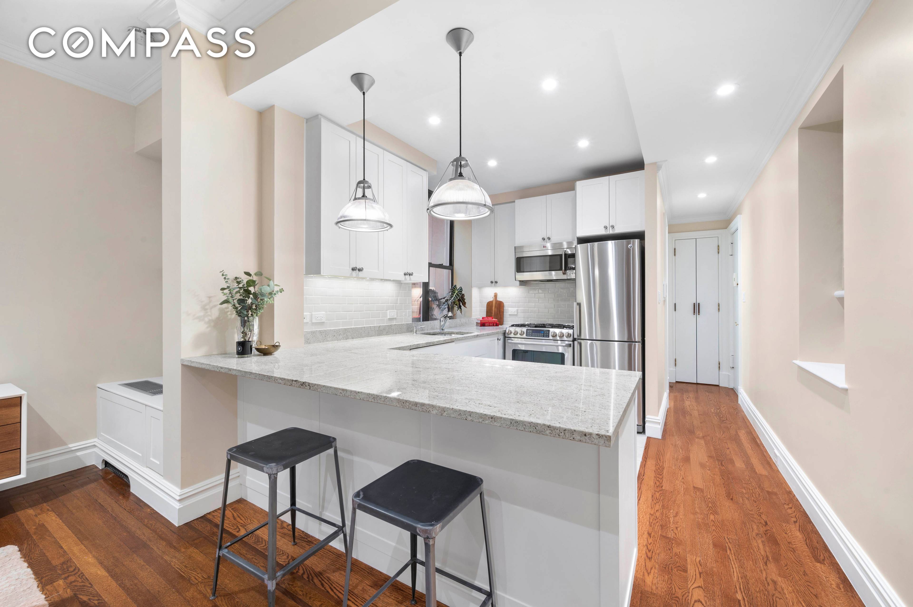 Your new home awaits ! An urban oasis blending pre war charm, a beautiful modern renovation, and a fabulous backyard nestled in a well maintained boutique Sutton Place coop.