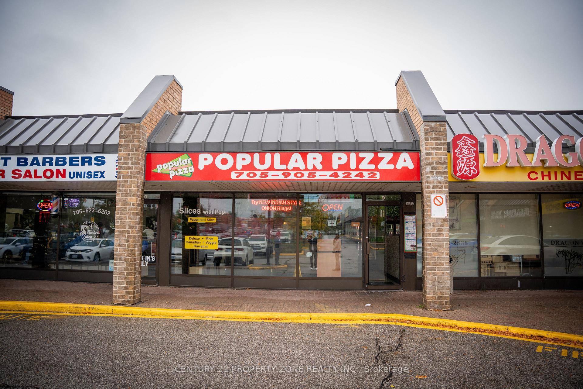 Turn key and well known pizza franchise Popular Pizza available in a prime, high traffic location !