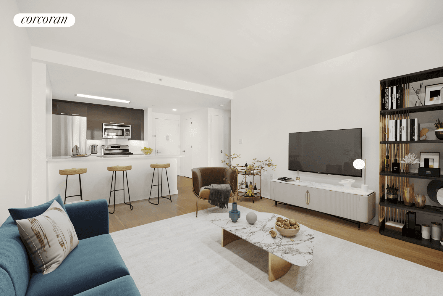 Welcome home to residence 10F at Packard Square !