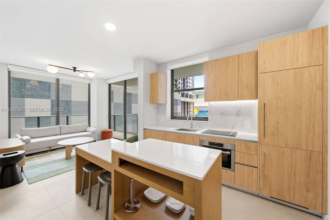 Ideally positioned in the heart of Miami Worldcenter, this fully furnished corner two bedroom residence at The Crosby offers a rare turnkey opportunity with no rental restrictions, making it equally ...