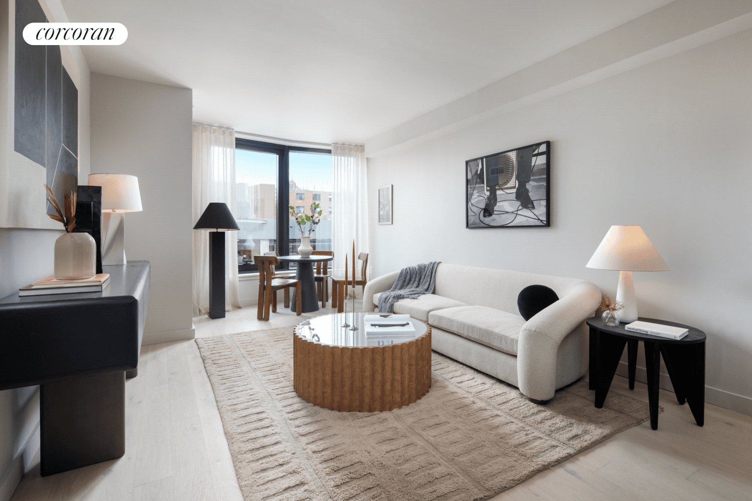 Expansive one bedroom with home office residence.