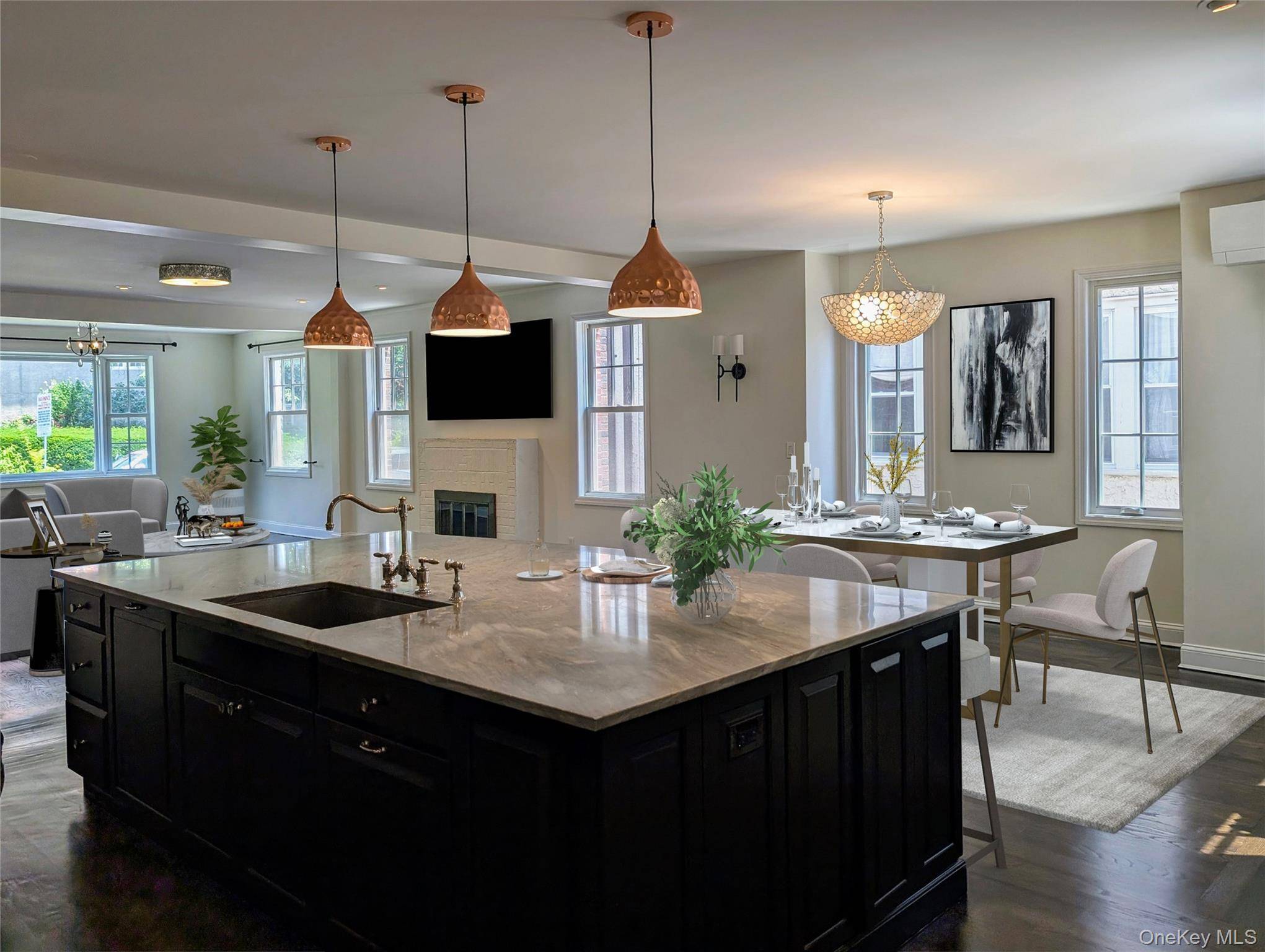 Discover unparalleled charm and modern convenience in this magnificent home, ideally situated adjacent to the prestigious Forest Hills Gardens.