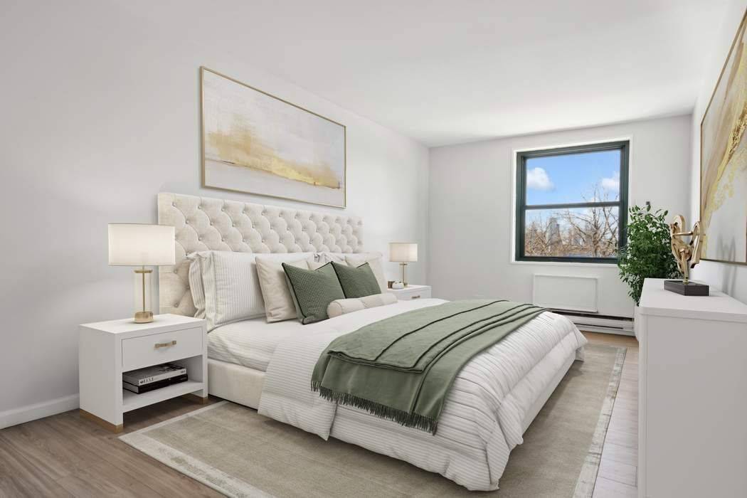 Welcome home to this beautiful, large, sunny and renovated floor through, two bedroom residence with direct Hudson River views in prime West Village.