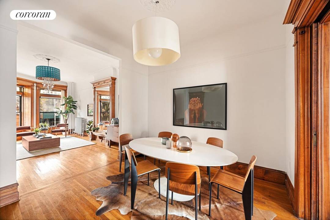 What could be better than coming home to a 20' wide and 55' deep limestone on one of the most picturesque blocks in Crown Heights, with almost every period detail ...