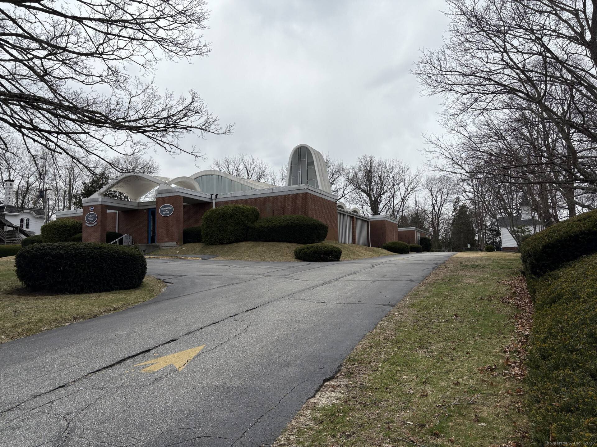 Well maintained church property with surplus land, on historic Broadway.