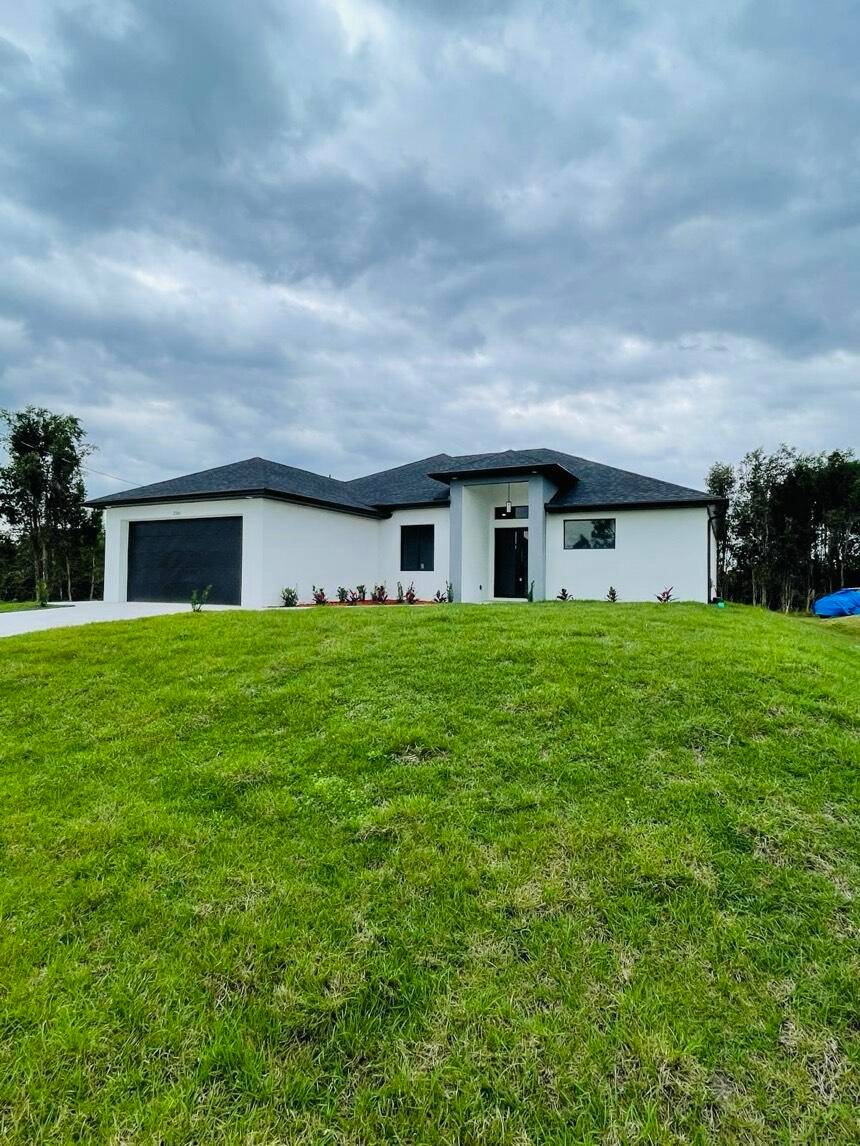 New house built in the year 2025.