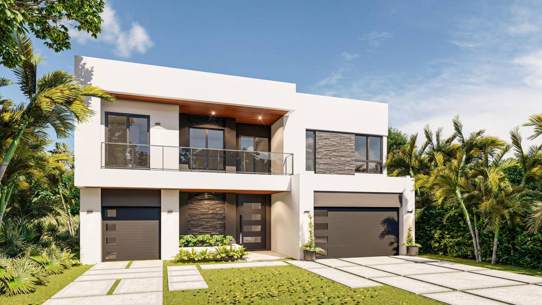 This stunning, new construction home in the heart of Delray Beach blends modern luxury with tranquility.