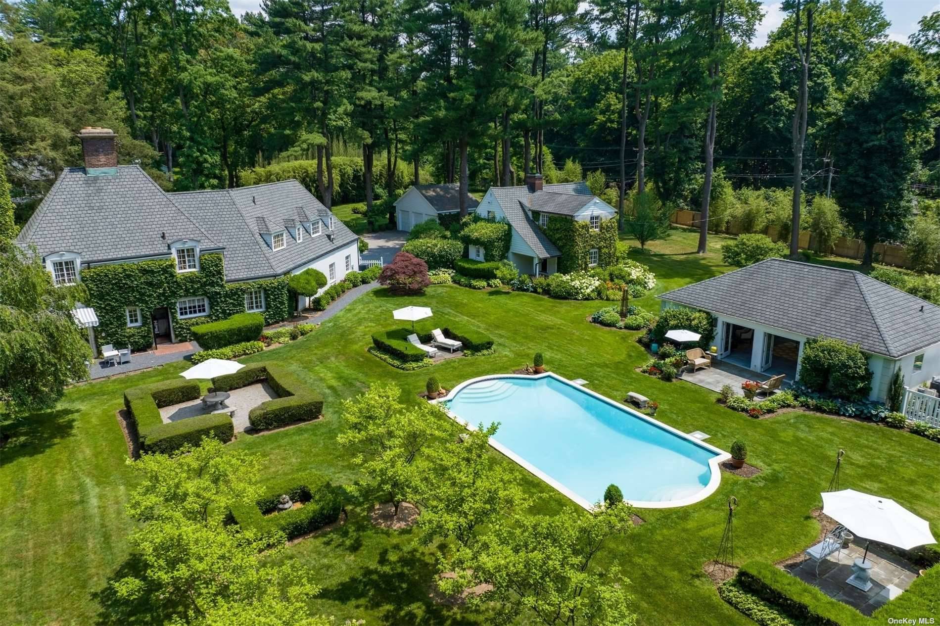 Muttontown. Windfall Graced with distinction and elegance ; Windfall is 1928 French Normandy Estate rich in history.