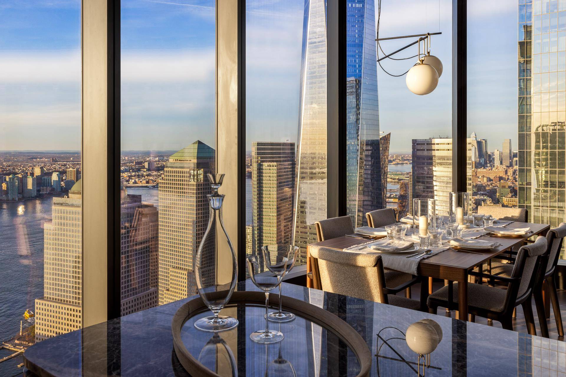 Immediate Occupancy Welcome to Residence 69E at The Greenwich by Rafael Vinoly, a two bedroom, two and a half bathroom featuring magnificent northern and western exposures, and panoramic views of ...