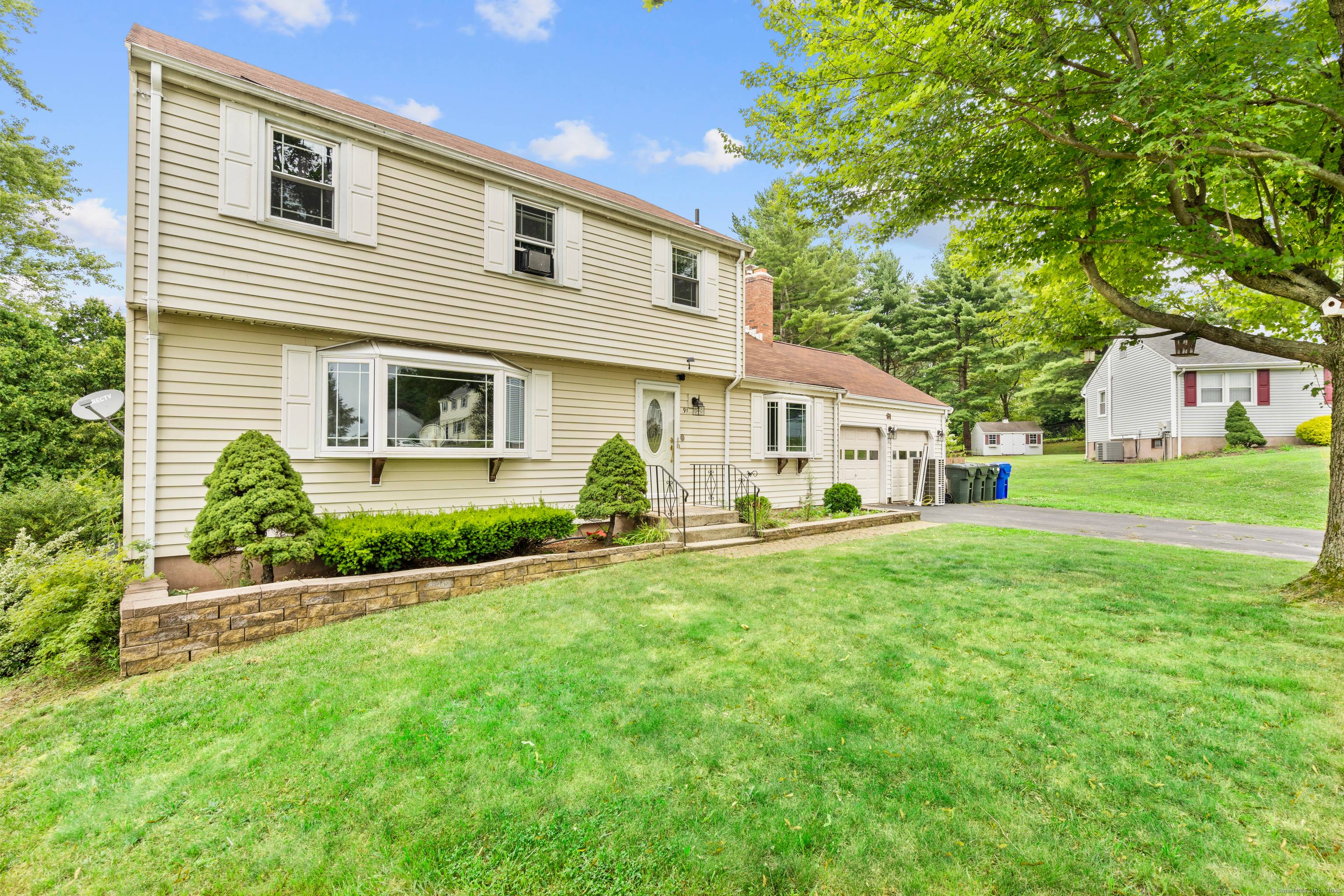 Tucked away at the end of a peaceful cul de sac in one of Rocky Hill's most desirable neighborhoods, this wonderfully designed 3 bedroom, 1.