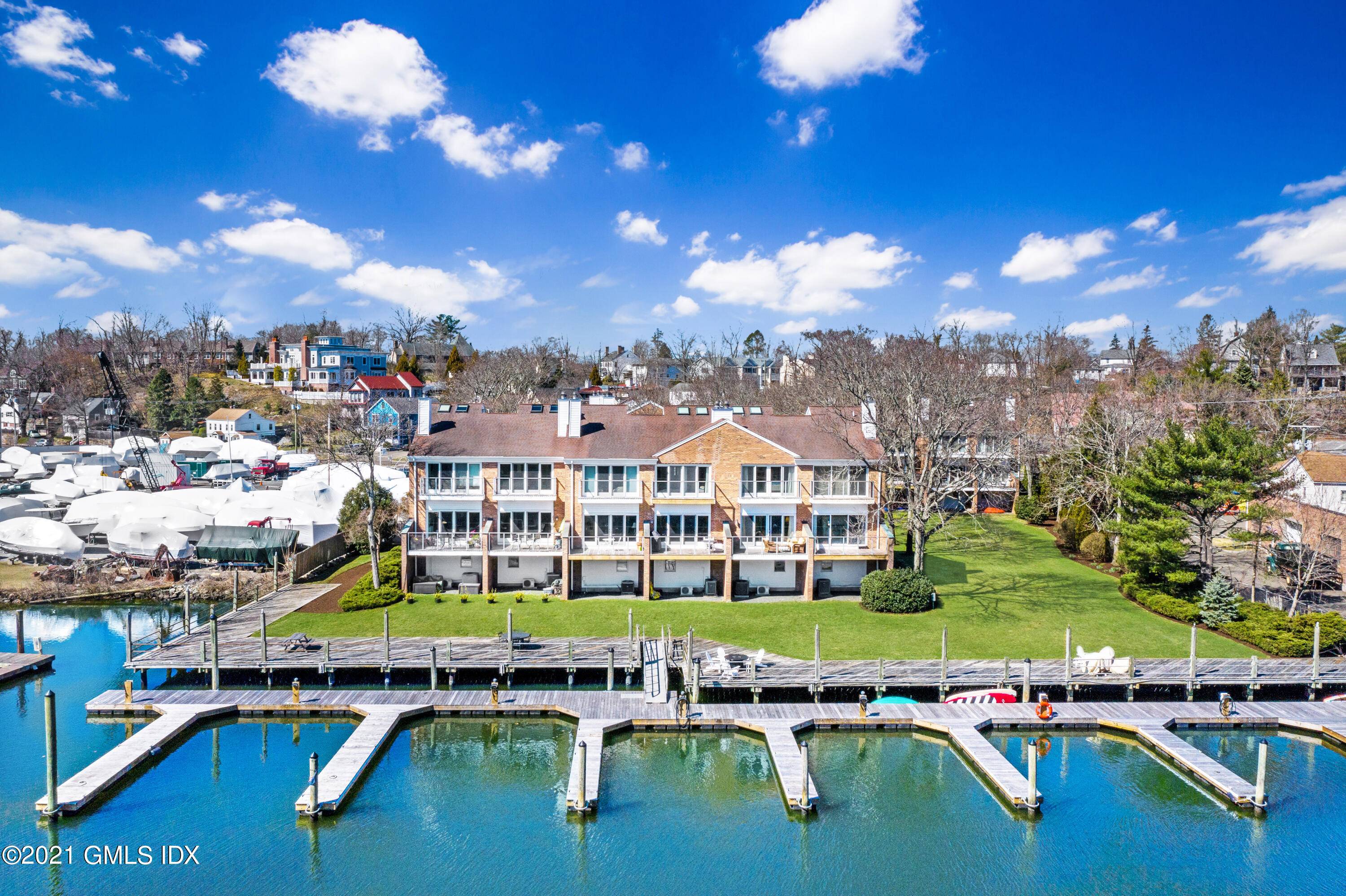 Impeccable waterfront condo with dedicated 36' deep water boat dock.