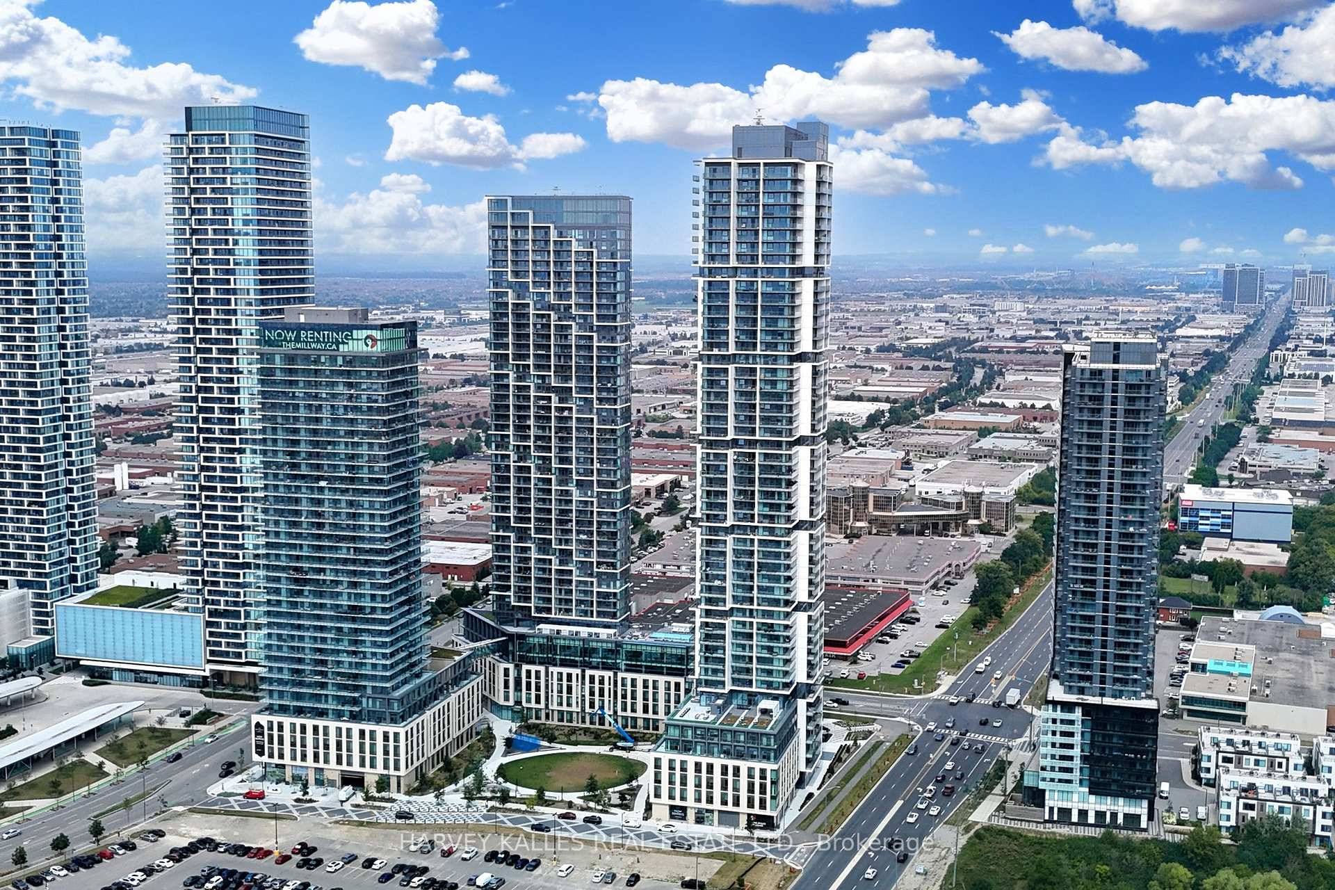 Brand new luxury unit in Transit City 5 with 1 bedroom den and 2 bathrooms.