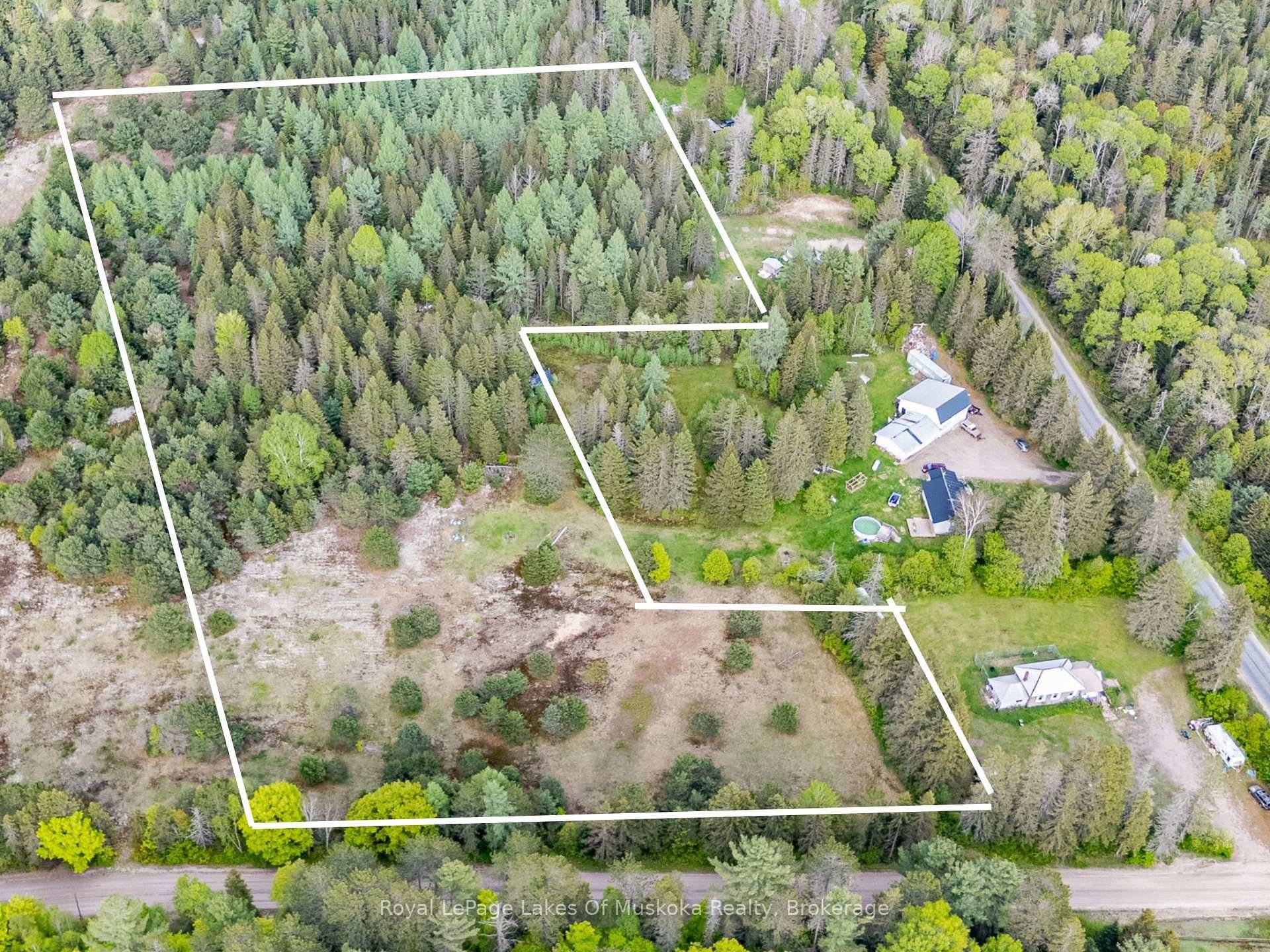 This 10 acre rural lot is just ten minutes from Burks Falls and thirty minutes from Huntsville, with easy access to Highway 11.