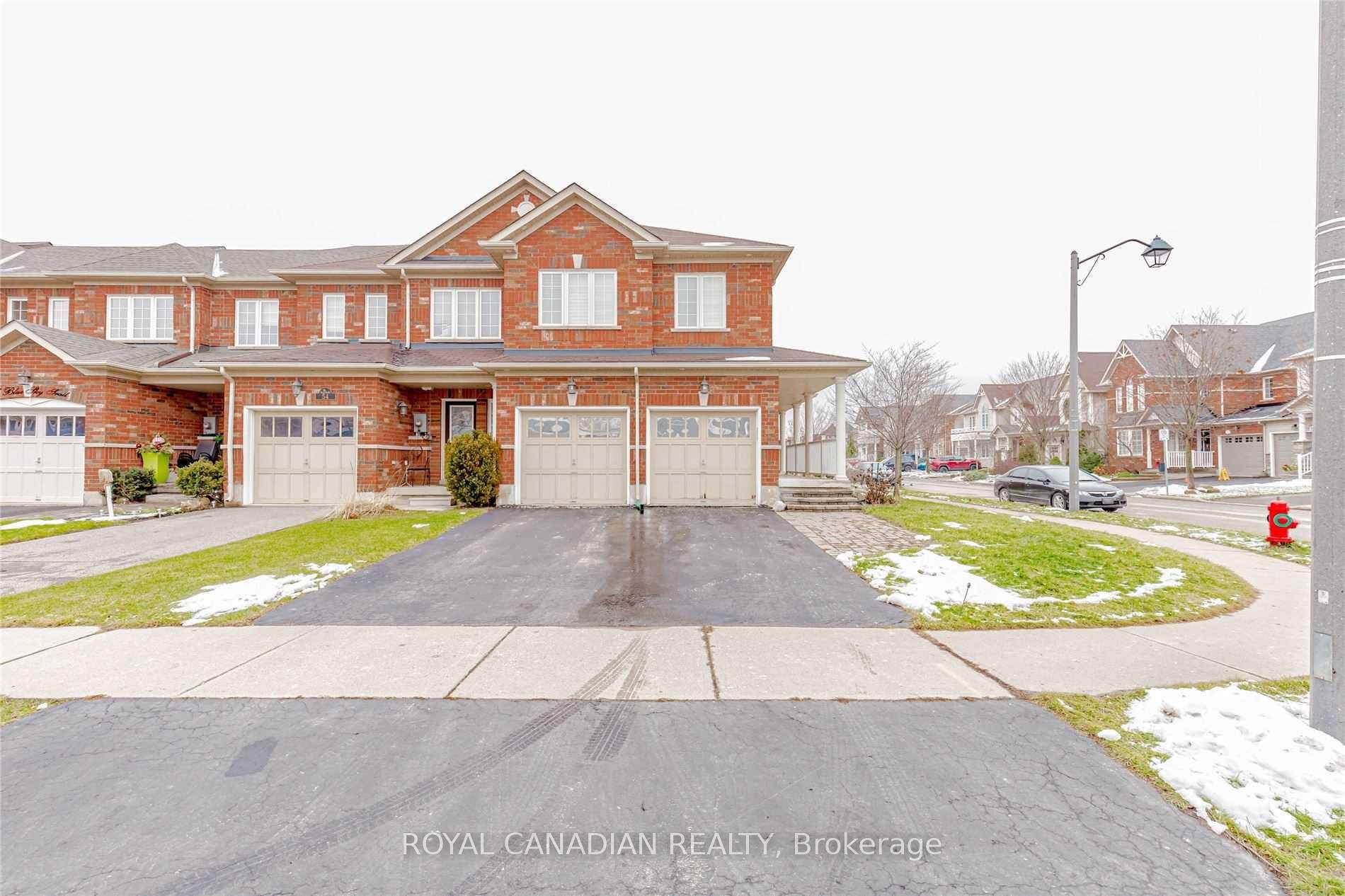 Well maintained 3 bedroom, 3 bath freehold end unit with a double car garage and finished basement in a quiet neighbourhood.