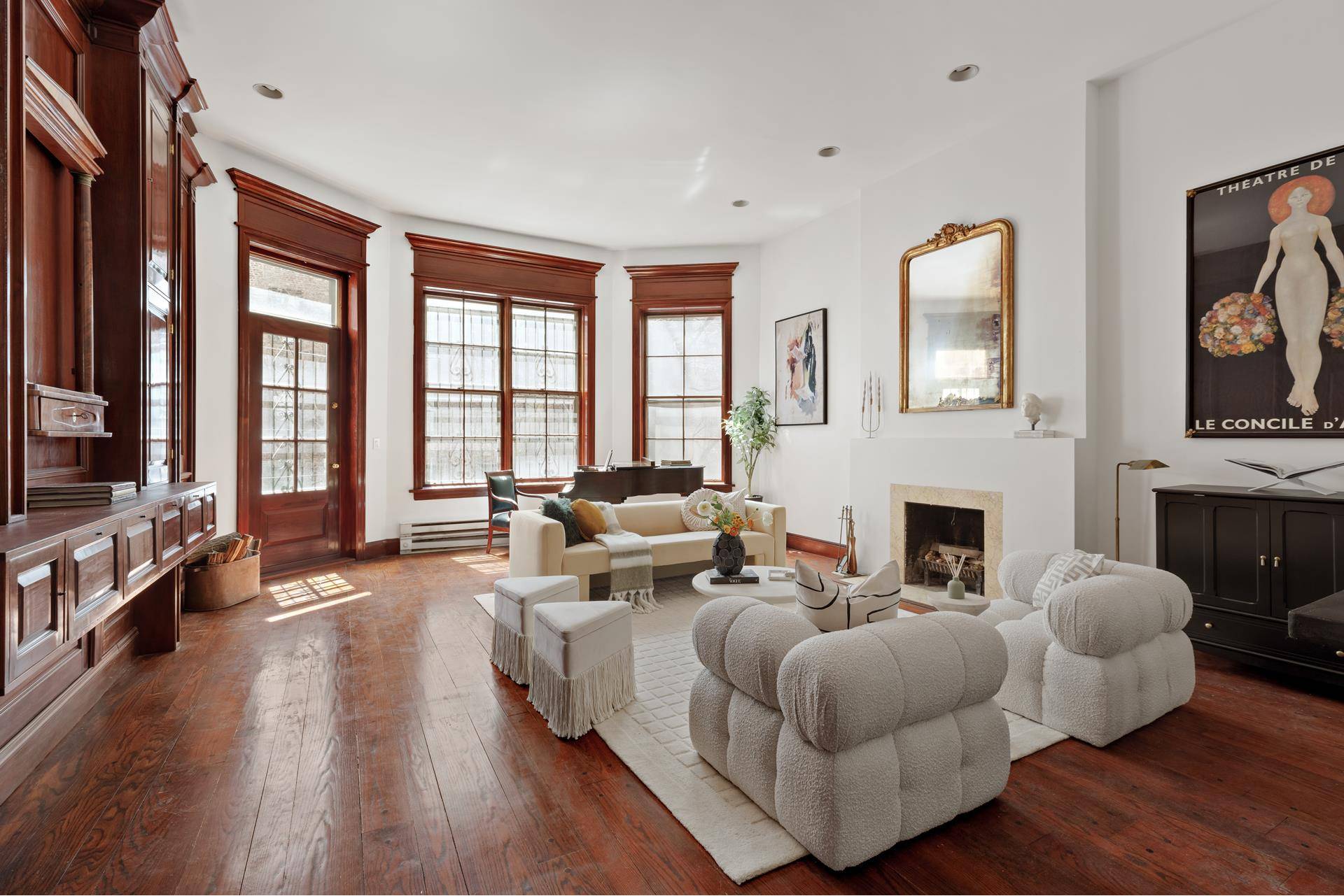 A Stately and Stunning 4 Unit Limestone Townhouse Surrounded by the Best of New York's Culture All Units are Free Market Situated on a 20x102 Lot Building Setup Available Built ...