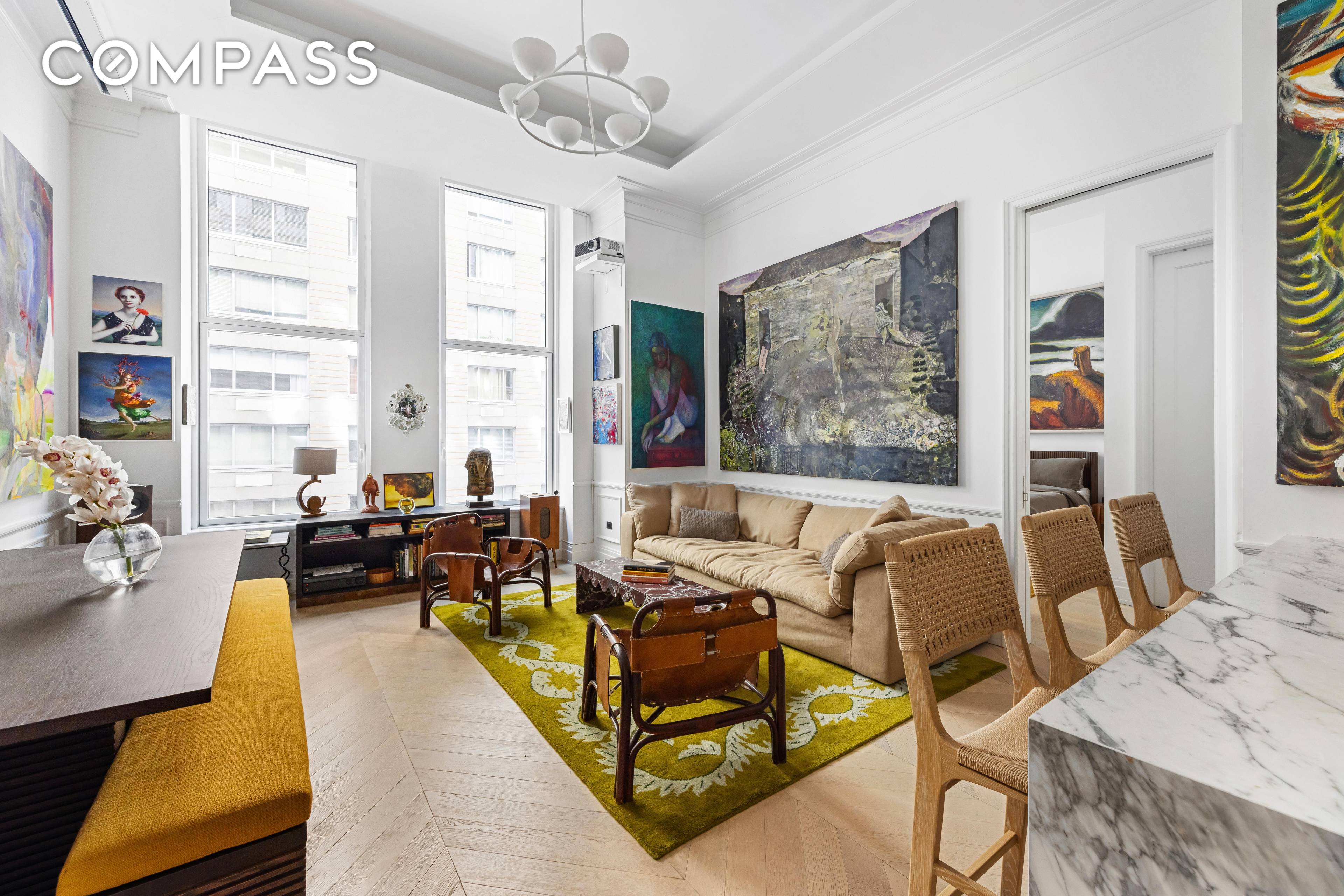 Paying homage to the most coveted elements of an architectural masterpiece at 108 Leonard, ornamental majesty and historic provenance are leveraged anew with fresh modern forms and contemporary design priorities.