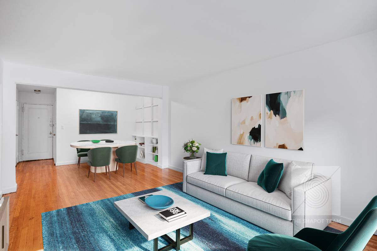 Urban Retreat in Bucolic Hudson Heights Apartment 3E is an expansive one bedroom, renovated residence that offers a gracious and easy layout.