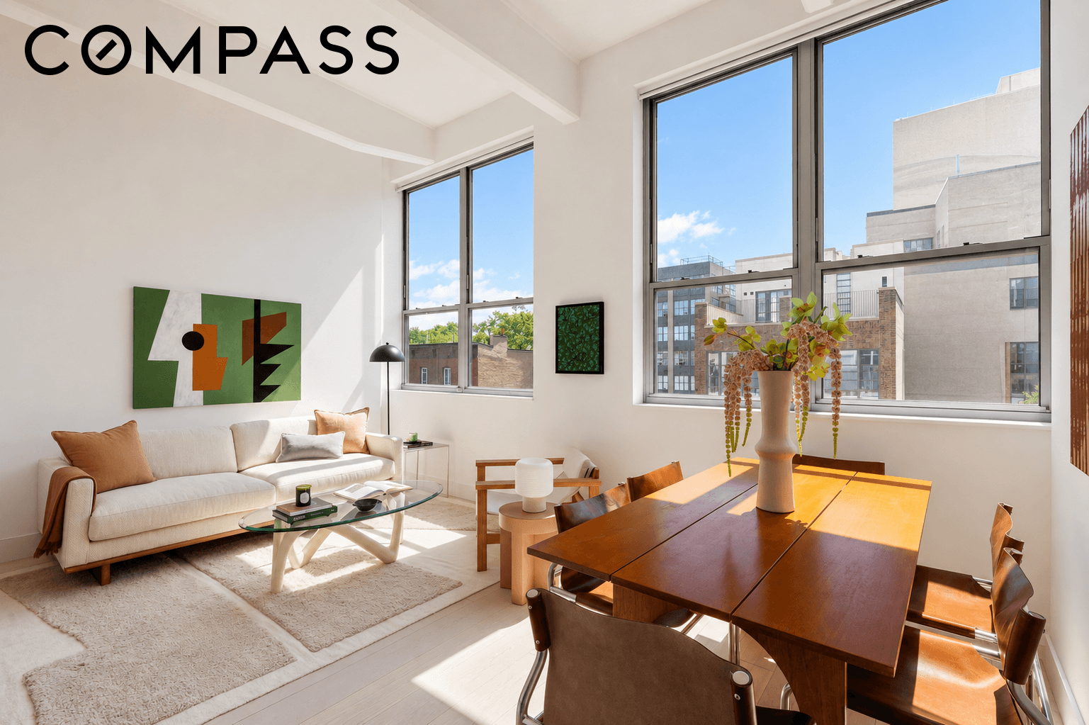 Welcome home to Loft 4G at 338 Berry Street, a former factory converted to a full service, 60 unit condominium.