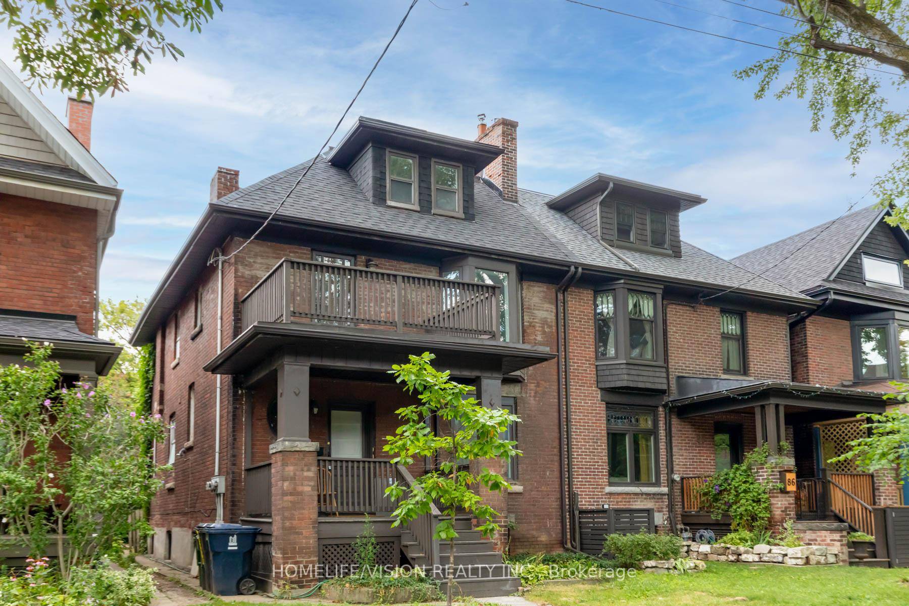 Welcome To 88 Pearson ! Prime Roncesvalles Custom Designed Duplex On An Extra Wide Semi Detached Lot.