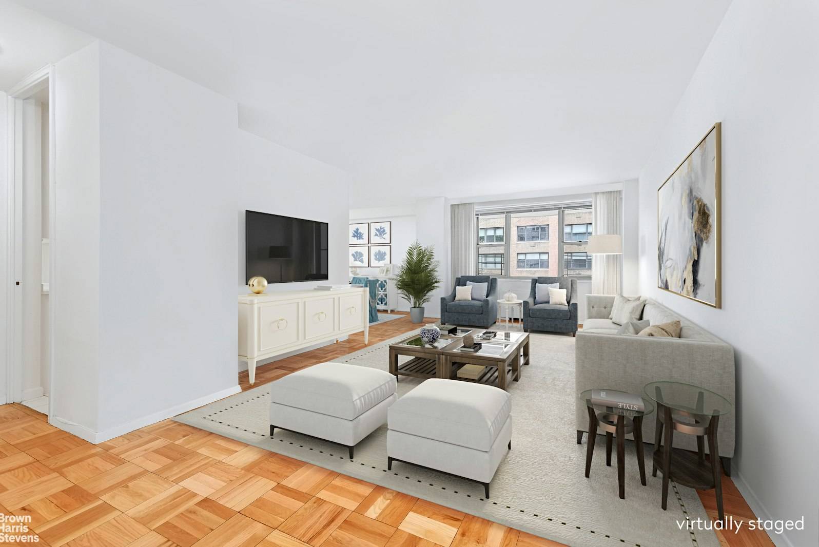 THE CHURCHILL Don't miss the chance to make this exceptional corner convertible three bedroom, approx.