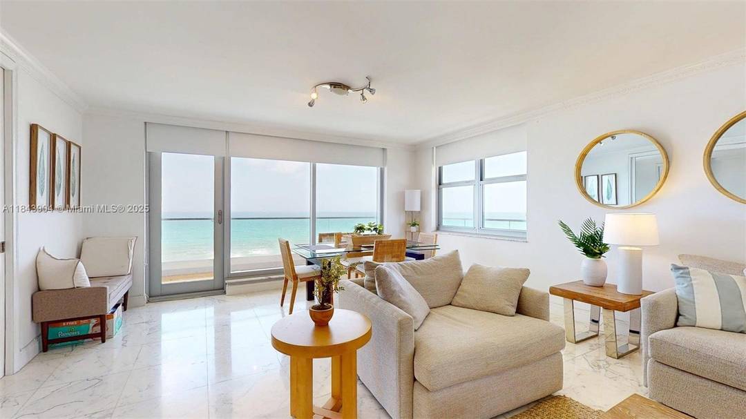 Experience coastal luxury at its finest in this stunning oceanfront residence in Malaga Towers in Hallandale Beach.