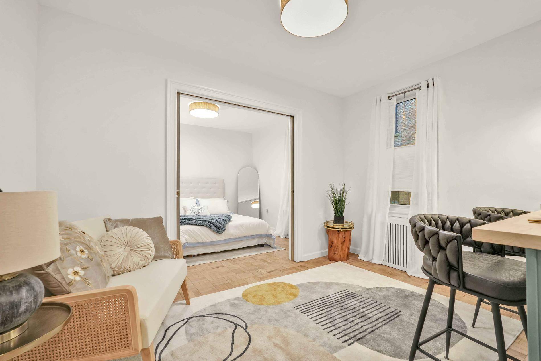 Move in ready ! Charming Renovated Studio in Prime Brooklyn HeightsNestled on a picturesque, tree lined street in the heart of Brooklyn Heights, this beautifully renovated studio apartment offers the ...